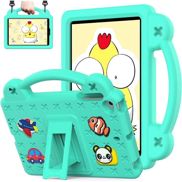 Funda para Niños para Lenovo Tab M10 HD 2nd Gen (TB-X306X) / Smart Tab M10 HD 2nd Gen (TB-X306F) Tableta de 10.1" Lanzada en 2020, Ligera, Flexible, a Prueba de Golpes, con Asa Plegable y Soporte