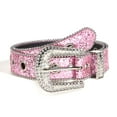 thumbnail image 5 of Misterolina Womens Sparkling Rhinestone Waist Belt Glitter Womens Belts New C3, 5 of 8