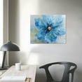 thumbnail image 4 of Nawypu  - Blue Poppies, Flower Canvas Wall Art Home Decor,Framed Ready to Hang, 4 of 6