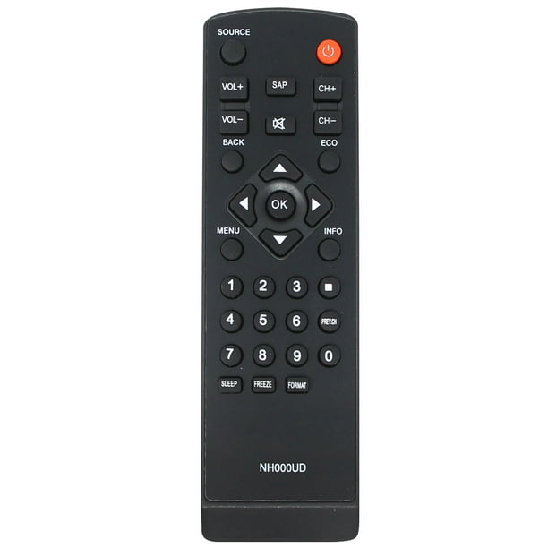 Remplacement LC195EMX HDTV Télécommande pour TV Emerson - Compatible avec NH000UD Emerson TV Télécommande