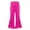Hot Pink, variant on Girls Sequin Flare Pants Sparkle Bell Bottoms Kids Elastic Waist Dance Trousers Years 1-16