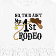 thumbnail image 4 of Inktastic No, This Ain't My 1st Rodeo Cowboy Hat and Lasso Girls Toddler Dress, 4 of 5