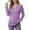 A-Purple, variant on Wlynlyn Long Sleeve Tops for Women Casual V Neck Loose Fitted Solid Color Textured Knitted Basic Pullover Sweater Shirts(X-Large,White)