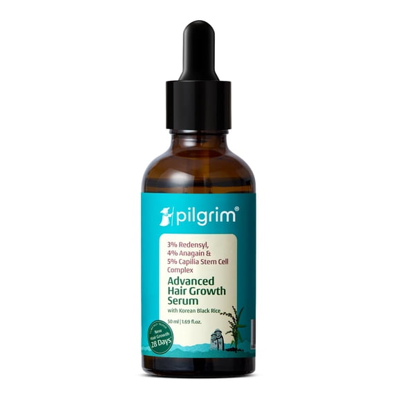 Pilgrim Redensyl, Anagain & Capilia Hair Density Serum 50ml | 1.69 fl oz