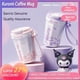 thumbnail image 2 of Auténtica taza de café Sanrio Kuromi Melody Female Ceramic Liner Straw Cup Acompañamiento de revestimiento de acero inoxidable 316 2023 Nuevo, 2 of 5