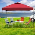 thumbnail image 3 of ANHXN t Pop Up Canopy Tent with Sidewalls, Outdoor Canopy Tent, Beach Tent, Easy Set up Gazebo for Events, Parties, Camping, Pink., 3 of 5