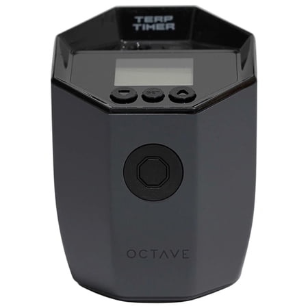 Octave Terp Timer Matt Grey with Embossed Magnetic Base Digital Display by HogoR