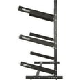thumbnail image 3 of RAD Sportz Kayak Storage Rack - 3-Level Freestanding Adjustable Stand with Padded Arms and 300lb Capacity for Canoes, SUP, or Paddleboards - Black, 3 of 19