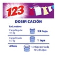 thumbnail image 4 of Detergente en polvo 123 maxi poder con suavizante y jazmín 900 g, 4 of 4