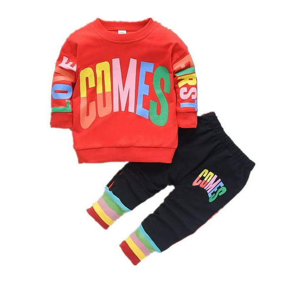 Spring and Autumn Boys' Infant Clothing Set Fashion Cotton Top Strap Pants Two-piece Boys' Newborn Children's Clothing Set.