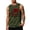 Army Green, variant on Men's America 250 Years Tank Top with Patriotic Flag Graphic and Sleeveless Design Featuring Vintage Distressed Print for Independence Day 2026 Army Green L