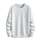 thumbnail image 4 of pstuiky camisas de manga larga para hombre, Sudadera con capucha y cuello redondo de manga larga de color liso para hombre camisetas de hombre xl, 4 of 5