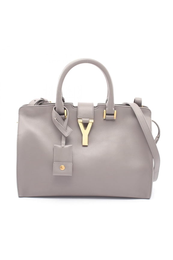 Pre-Owned Yves Saint Laurent Saint Laurent Paris Petit Cabas Y-line 2-way handbag, leather,...