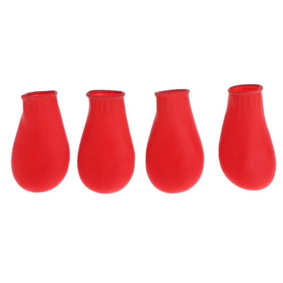 Pack of 4 Pet Dog Shoes Anti-Slip Dog Pet Rubber Booties Puppy Paw Protectors for Pet Dogs Puppy