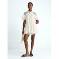 thumbnail image 2 of Scoop Women's Crochet Romper, Sizes XS-4XL, 2 of 5