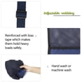 thumbnail image 4 of Mochila BeeGreen, bolsa de natación con cordón de malla, azul marino, 45 x 65 cm, 4 of 7