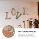 thumbnail image 2 of letreros de madera con letras de amor, decorativos, para San Valentín, 2 of 7