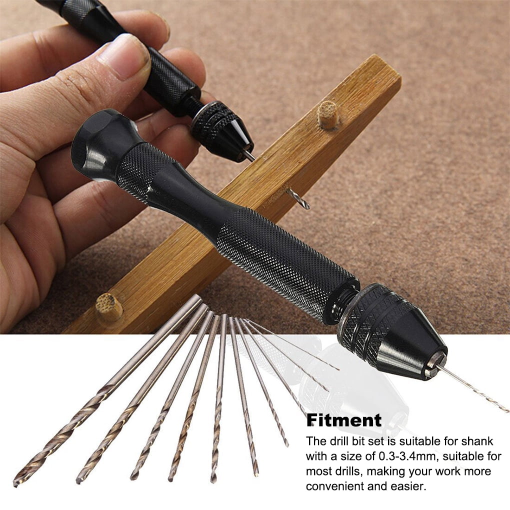 Waymil small hand drill for wire twisting & drilling beads holes jewelry  tool hobbies