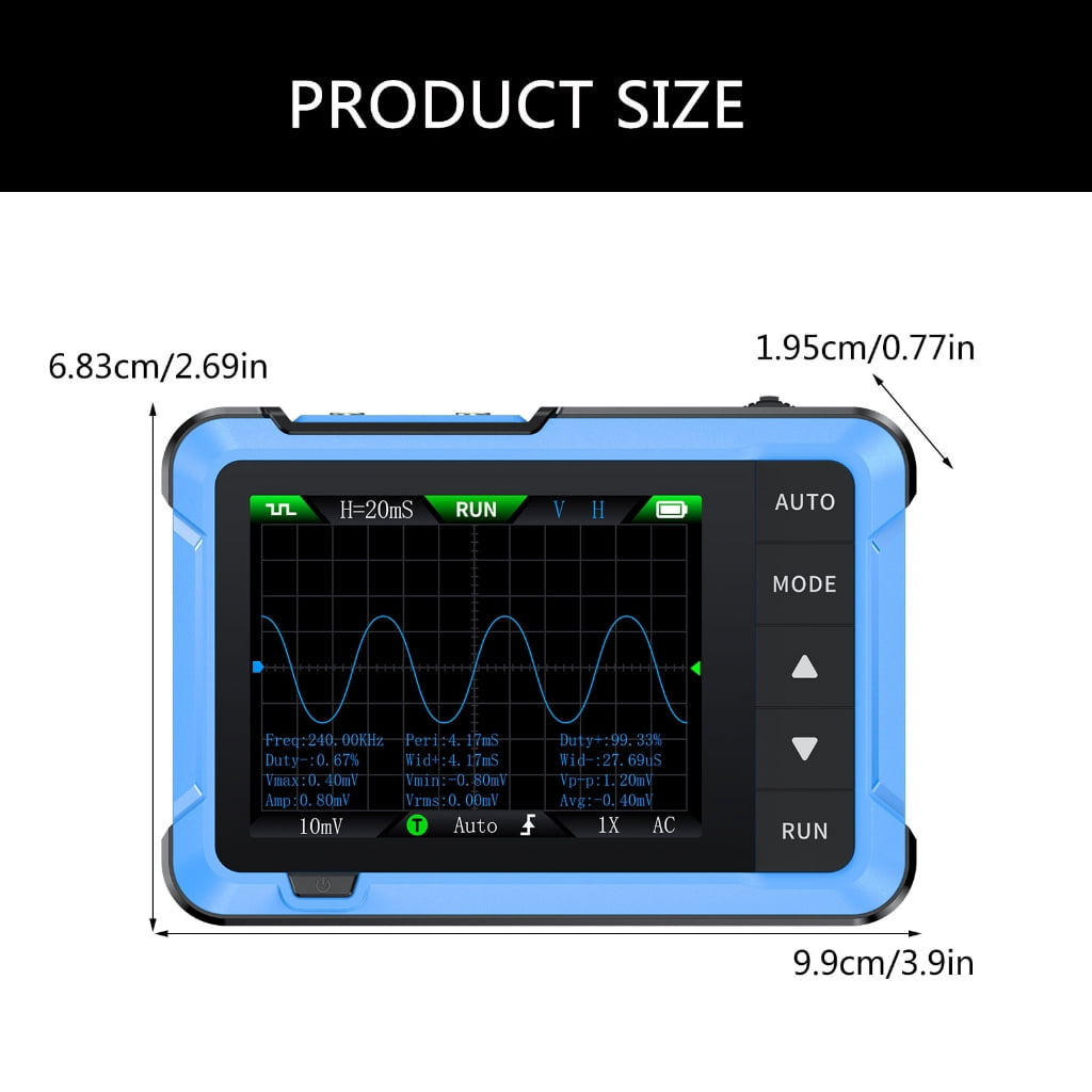 DSO510 Handheld Oscilloscope Integrated Signal Generator for Circuit Testing and Analysis