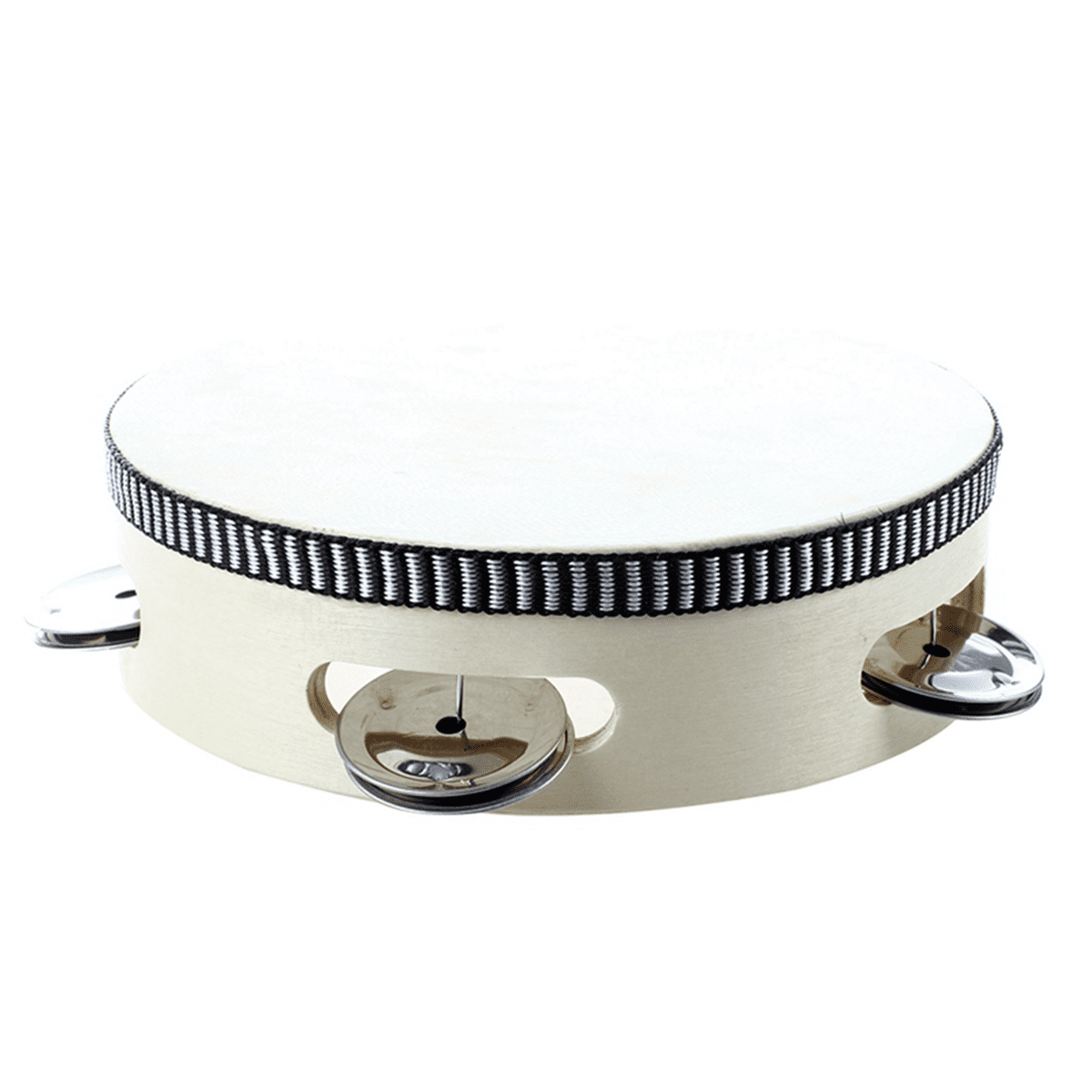 8pcs 6 Inch Musical Tambourine Tamborine Drum Round Percussion Gift for KTV