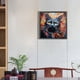 thumbnail image 3 of 5D DIY Taladro Cuadrado AB Parcial Dazzle Cat 45x45cm, 3 of 9
