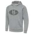thumbnail image 2 of Men's Antigua  Heather Gray San Francisco 49ers Victory Hoodie, 2 of 3