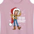 thumbnail image 3 of Toy Story - Woody Ho Ho Howdy - Women's Racerback Tank Top, 3 of 5
