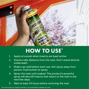 Spectracide Wasp & Hornet Killer Aerosol Spray, Twin Value Pack, 18.5 Ounce