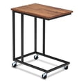 thumbnail image 1 of Giantex Mobile C Shaped Side Table, Rolling Sofa Table w/Lockable Wheels, Movable End Table Beside Sofa Couch Bed, Industrial Snack Table, 1 of 6