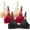 Red bras, variant on 3 Packs Underwire Bras for Women Comfort Lightweight Seamless Push up Bra Ladies Girls Wirefree Compression Underwear Bra