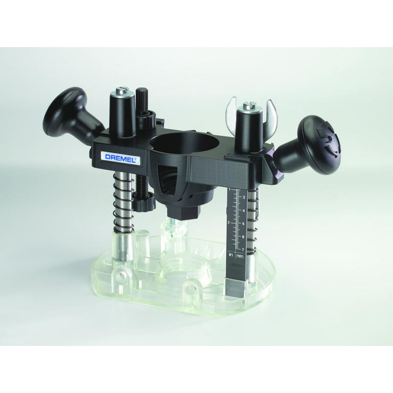 Dremel 1/8-in Rotary Tool Plunge Router in the Rotary Tool Attachments &  Batteries department at
