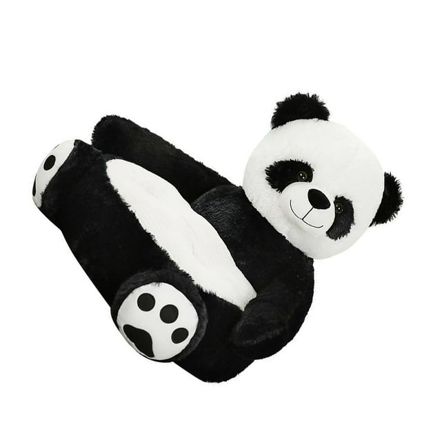 ZheElen Seating Experience With Chair Plush Stuffed Seat For Kids Durable Structure panda