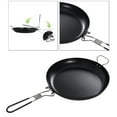 thumbnail image 4 of Picnic Camping Cookware Non-Stick Frying Pan Pot Frypan camping lid Lightweight 12‘’, 4 of 9