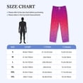 thumbnail image 4 of Logiee Light Purple Glitter Print Pajama Pants for Men,Men’s Pajama Bottoms,Mens PJ Pants with Pockets & Button Fly-3X-Large, 4 of 6