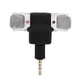 thumbnail image 2 of Micrófono estéreo, Mini micrófono estéreo Mic Mic Mini Mic Durabilidad extendida, 2 of 8