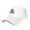 White, variant on Aurora University Casual Sandwich Baseball Cap Adjustable For Men For Women