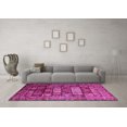 thumbnail image 3 of Ahgly Company Indoor Round Persian Pink Traditional Area Rugs, 7' Round, 3 of 4