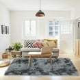 thumbnail image 1 of Tie Dyeing Plush Soft Carpets Indoor Padded Rugs Shaggy Decorative Rug for Living Room Bedroom Children Kids Room Nursery, 1 of 7