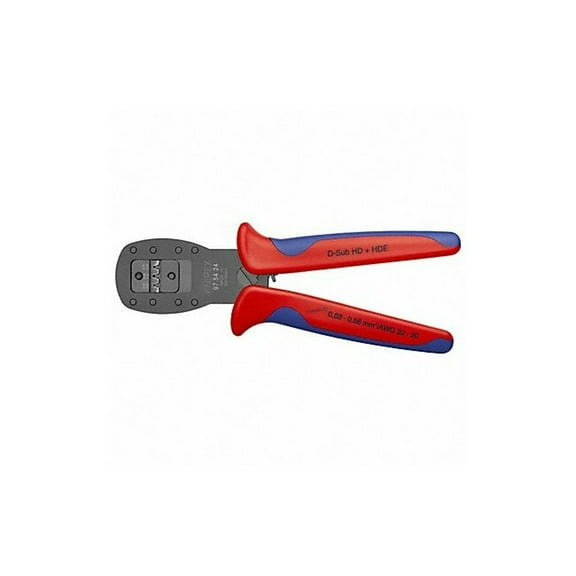 Knipex Crimper,32 to 20 AWG,7-1/2" L 97 54 24