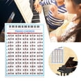 thumbnail image 2 of OTVIAP Piano Poster,Piano Note Chart 88 Keys Reference Copper Paper Training Tool for Players Beginners Teachers,Instrument Exercise Chart, 2 of 8