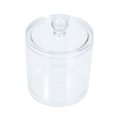 thumbnail image 3 of WHAMVOX Cotton Swabs Dispenser Transparent Square Storage for Women 1Pack, 3 of 6