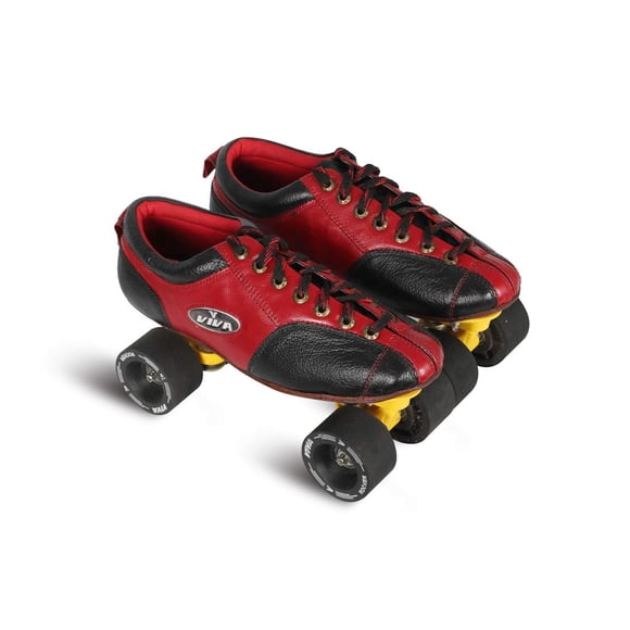 Viva Vs-10 Shoe Skates For Junior Players | Uk-5 | Shoes Very Smooth | Outdoor Skates | For Girls Boys Kids | Multicolor | Set Of 1| Nylon Chasis || Double Ball Bearing | Professional Shoe Skates