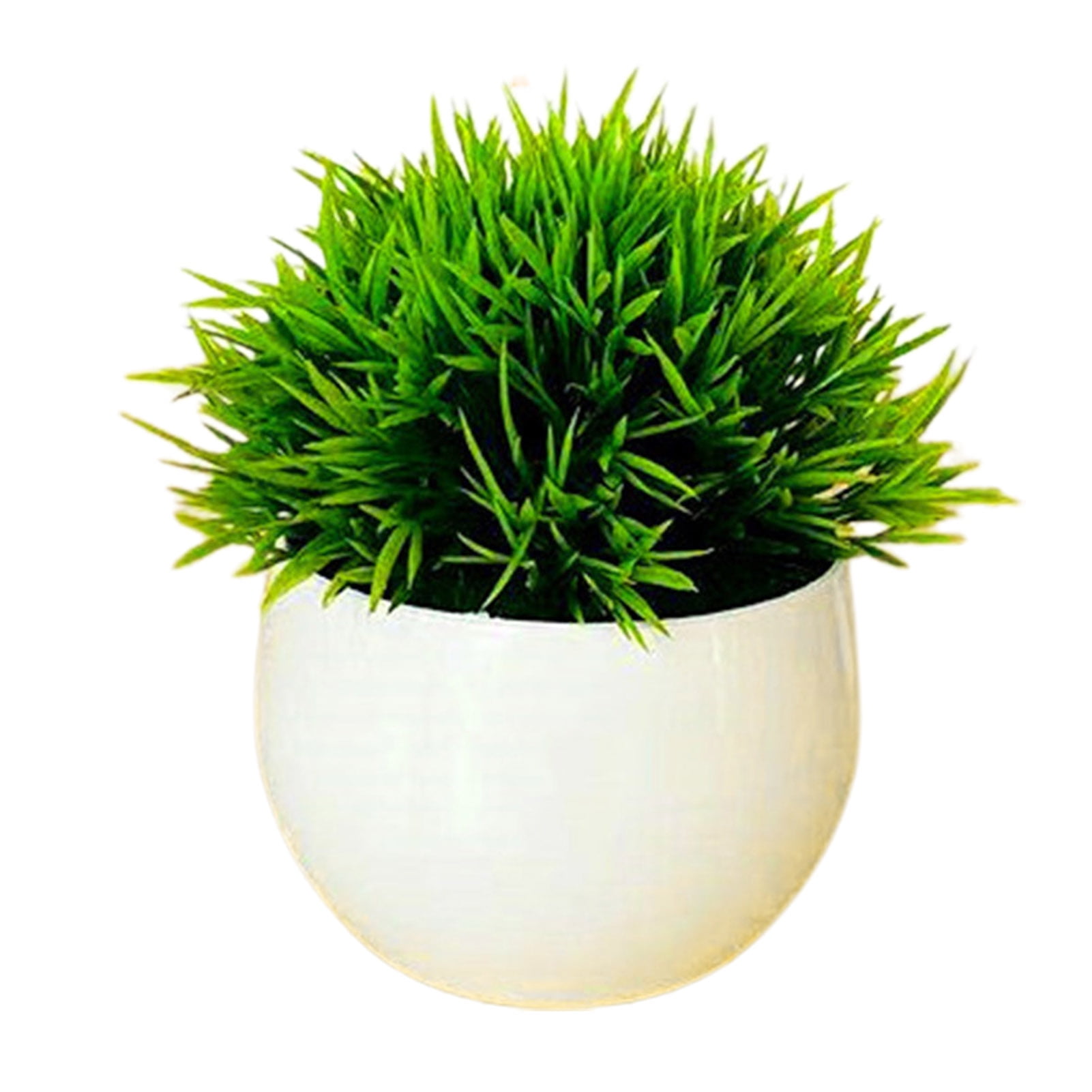 Artificial Mini Potted Plants Plastic Faux Topiary Shrubs Fake Plants