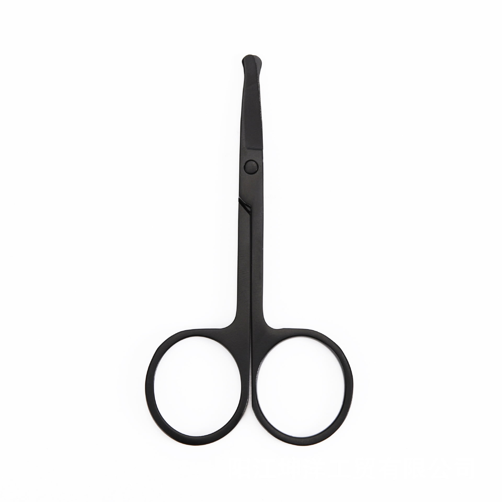 3.46" Premium Nose Hair Scissors, Curved Safety Blades with Rounded Tip