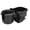 Black, variant on YAHHU 3 in 1 Baby Stroller Bottle Holder Prevent Slipping 360 Degrees Rotating Drink Cup Holder with Phone Holder Black Universal Fit 9.45 inches / 24 cm