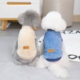 thumbnail image 5 of Pet Sweater; Warm Winter Plush Dog Sweater Knitwear Cat Vest; For Small & Medium Dogs, 5 of 10