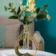 thumbnail image 5 of Florero decorativo de Metal Wosthever dorado para decoración del hogar, 5 of 6