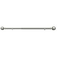 thumbnail image 3 of Linen Avenue Ball Single Window Curtain Rod Set, 28 to 48-inch, Polished Nickel, 3 of 5