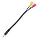 thumbnail image 4 of 3.5mm Male Plug to 3 RCA Female Audio Video AV Cable, 4 of 5