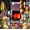 Shinjuku Tokyo, variant on Elephant Stock Japanese Paper Lanterns Wall Art - Horizontal Canvas Wall Art - Living Room Wall Decor - Places Canvas - Black And Red Decor - 12" x 8"